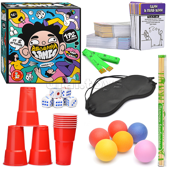Игра настольная "Весёлый замес" 12+