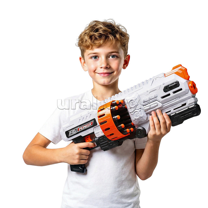 Бластер "Нейтро-Шторм" с полимерными пулями, в коробке