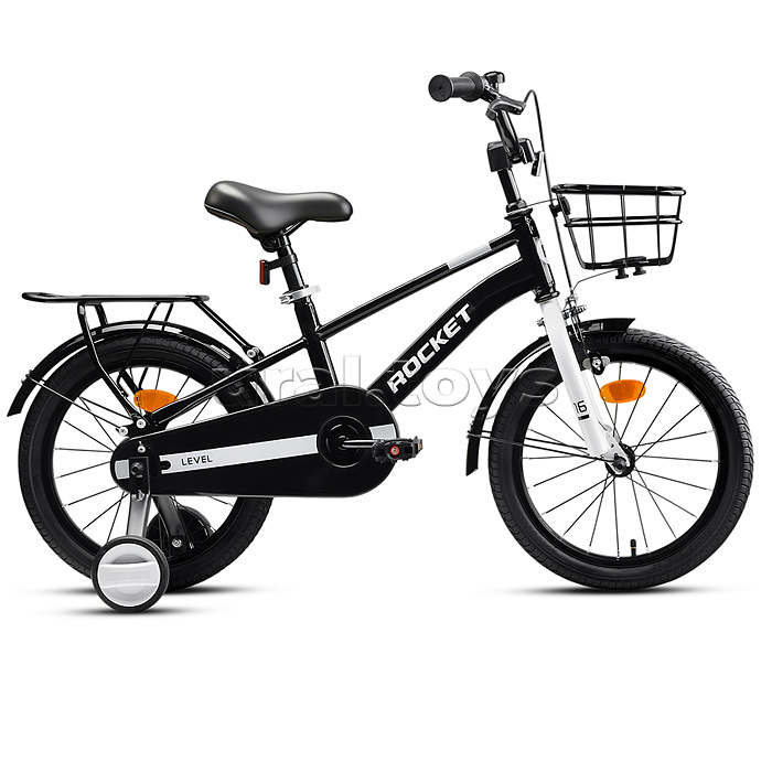 Велосипед 16" Rocket Level, цвет черный