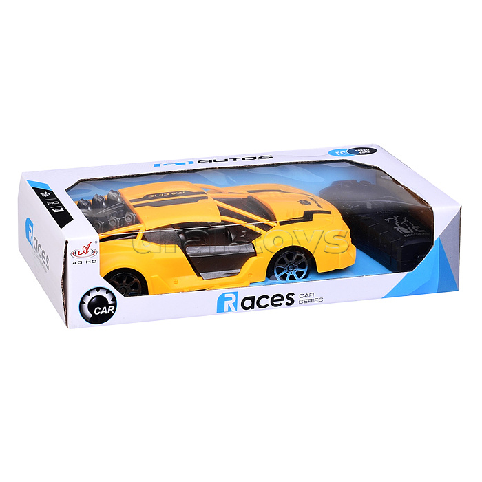 Машина "Демон скорости" р/у, 27 MHz, в коробке