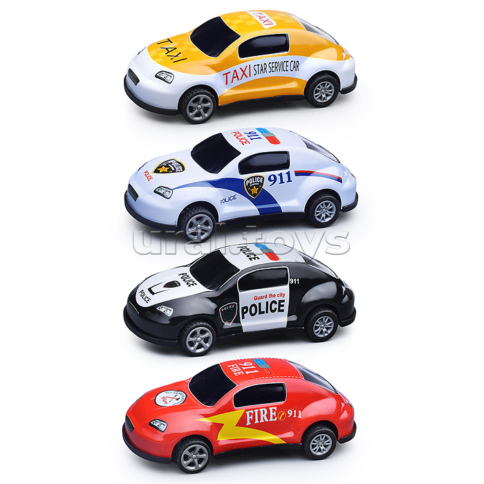Набор машин "Полиция-2" в пакете