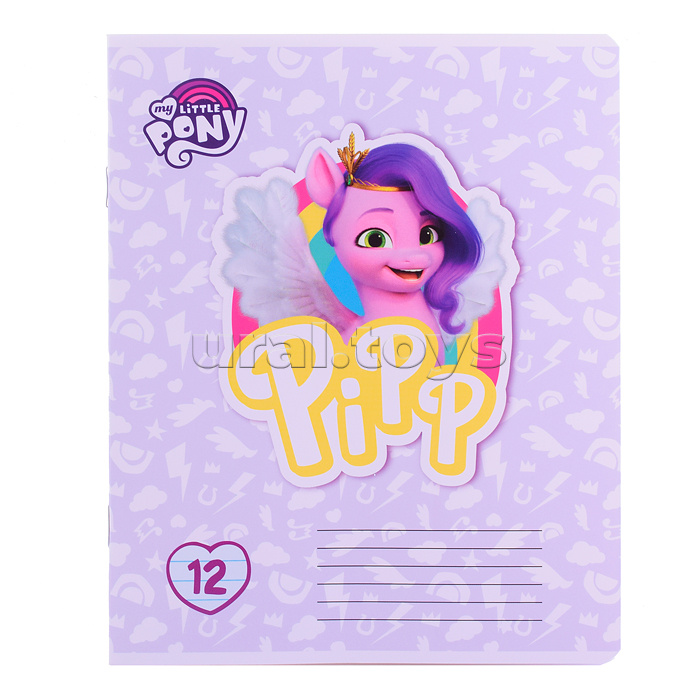 Тетрадь 12л. линия А5 "My Little Pony"