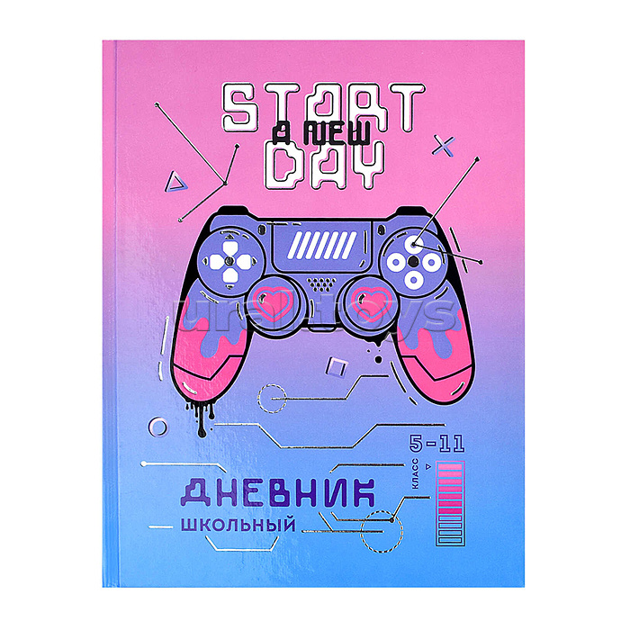Дневник 5-11 кл. "Начать новую игру" А5+, 48 л., Дневник 5-11 кл. "Начать новую игру" А5+, 48 л.,
