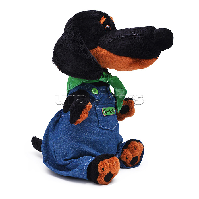 Собака Ваксон в комбинезоне "Деним"