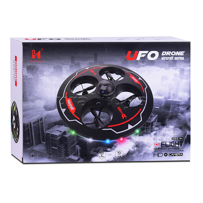 Летающая тарелка "DRONE" р/у, 27 MHz, в коробке