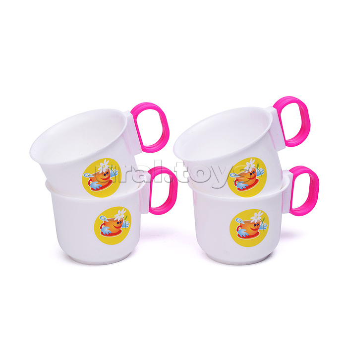 Посуда для кукол "Набор чайный" (14 предметов на подносе)