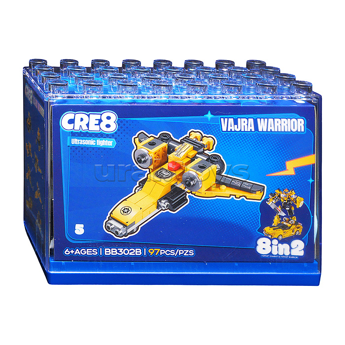 Конструктор "Супер-перевоплощение" 8 в 1 в коробке