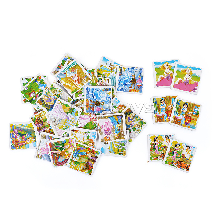 Настольная игра МЕМО "Принцессы" 36 карточек