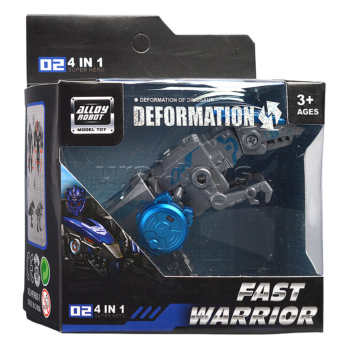 Робот "Fast warrior" трансформирующийся, в коробке Робот "Fast warrior" трансформирующийся, в коробке
