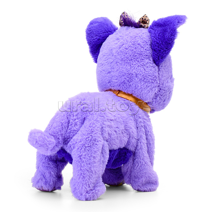 Собака "Боня" (сидит, лежит, ходит, издает звуки) в коробке