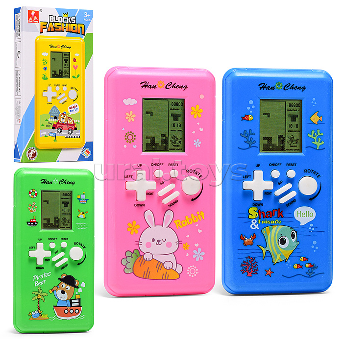 Игра электронная "Blocks fashion" в коробке