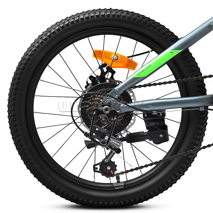 Велосипед 20" Rocket Crux 4.0 , цвет серый, размер 11"