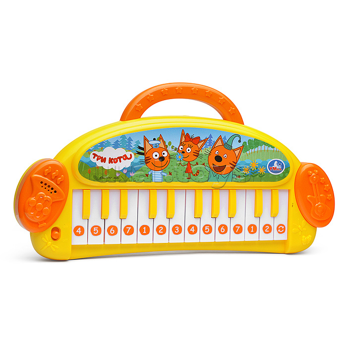 Пианино музыкальное "Три Кота" в коробке