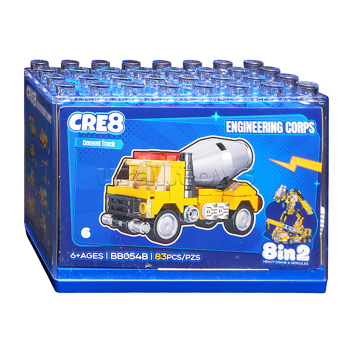 Конструктор "Стройбот" 8 в 1 в коробке