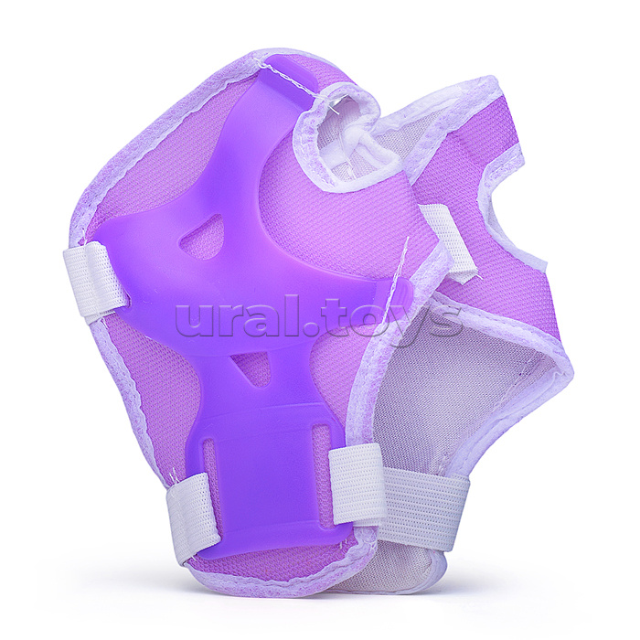 Ролики детские, размер M, фиолетовый (со шлемом и защитным снаряжением)