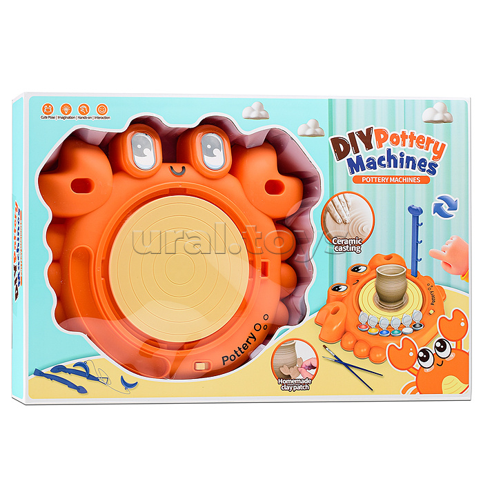 Набор творческая мастерская "Глина и творчество" в коробке