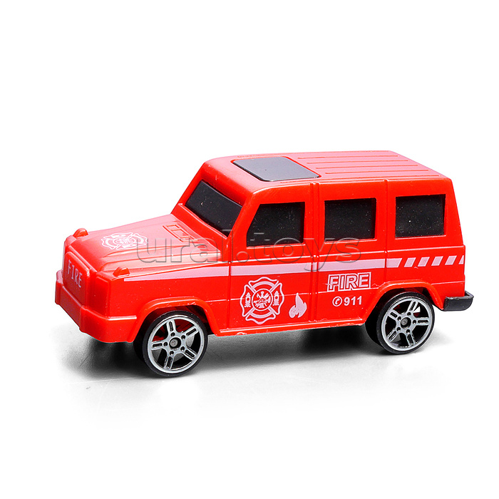 Набор машин "Полиция и пожарная служба" в пакете