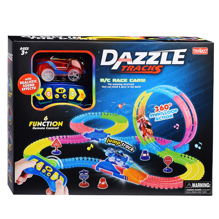 Автотрек "Dazzle tracks-2" в коробке