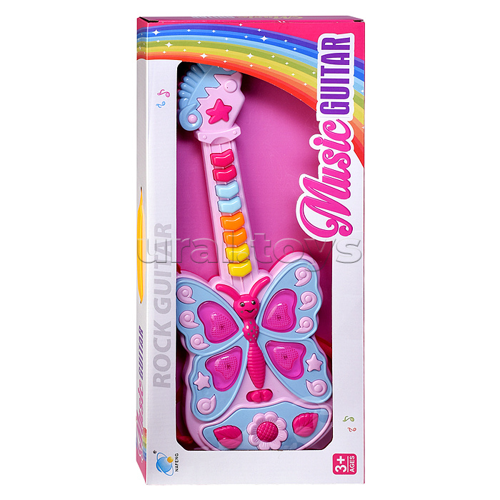 Гитара "Бабочка" в коробке