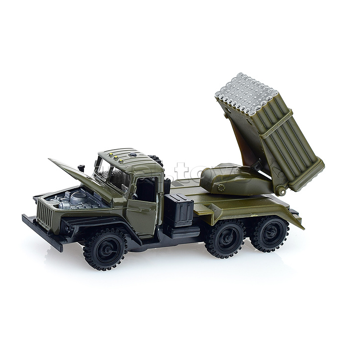 Машина Урал Град военный (свет+звук, открыв. двери) инерц. в коробке Машина Урал Град военный (свет+звук, открыв. двери) инерц. в коробке