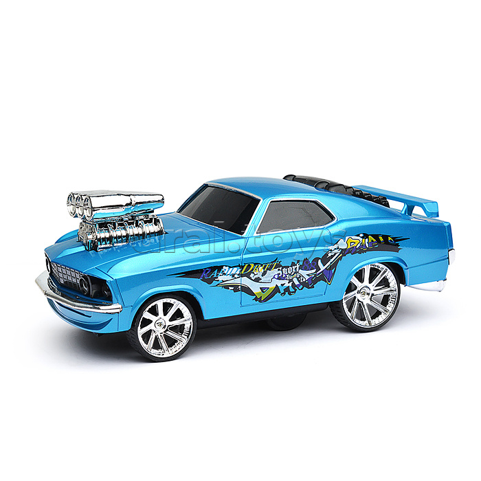 Машина "Car-racing" р/у, 27 MHz, (цвет небесно-голубой) в коробке Машина "Car-racing" р/у, 27 MHz, (цвет небесно-голубой) в коробке
