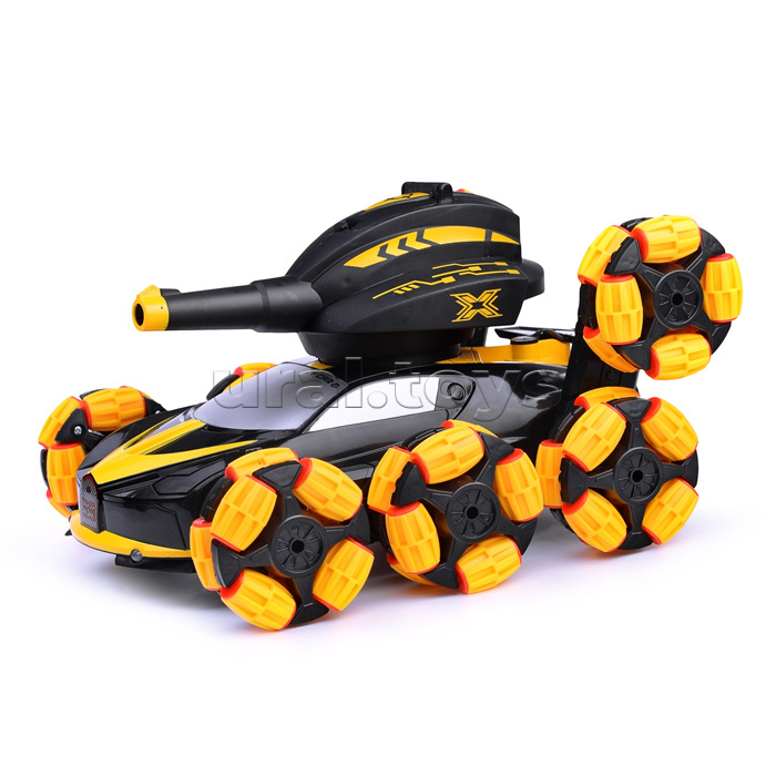 Машина "Гонки с пушкой" р/у, 27MHz, в коробке