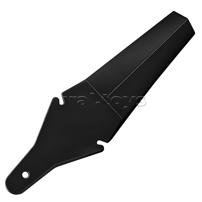 Крыло велосипедное под седло ZK-049-1, цвет черный