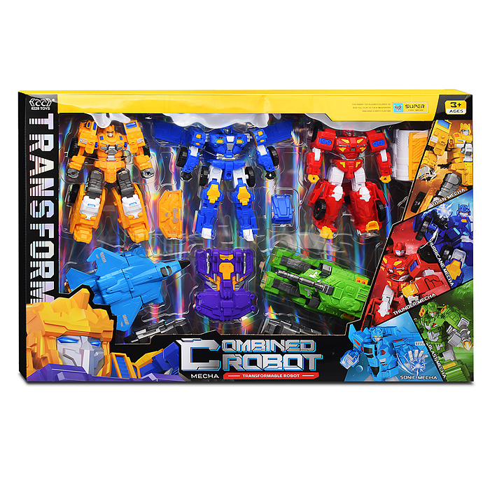 Робот "Джо" трансформирующийся, в коробке