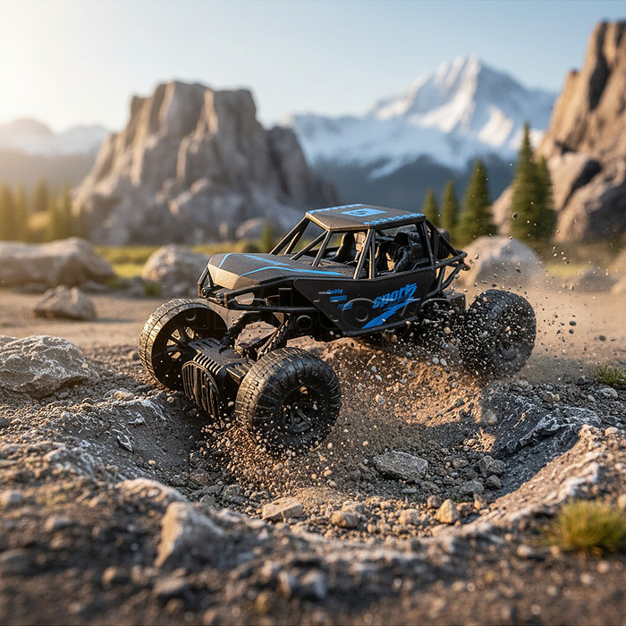 Машина "Сильный занос" р/у, 27 MHz, в коробке