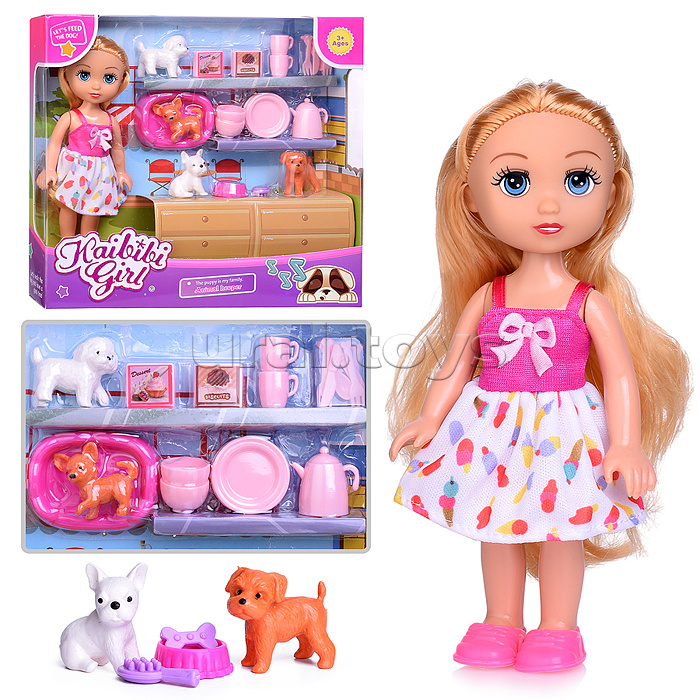 Кукла  "Даша" с аксессуарами, в коробке