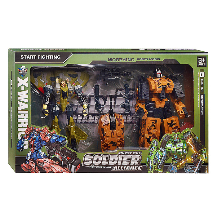 Робот "Soldier Alians" трансформирующийся, в коробке