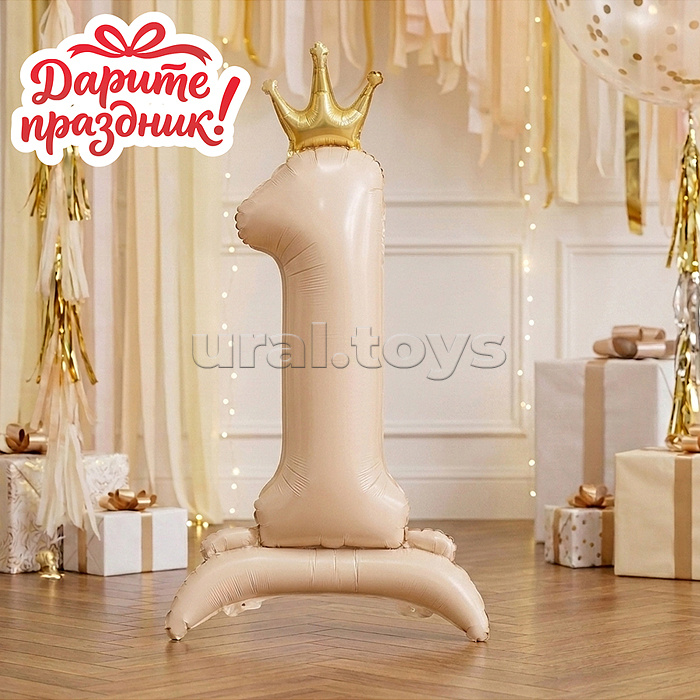 Интерьерное украшение Фигура-шар "Цифра 1"