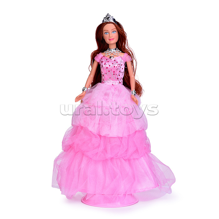 Кукла в бальном платье с аксессуарами,