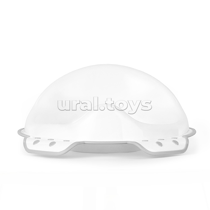 Накладка для унитаза детская (антискользящая) бело-серый