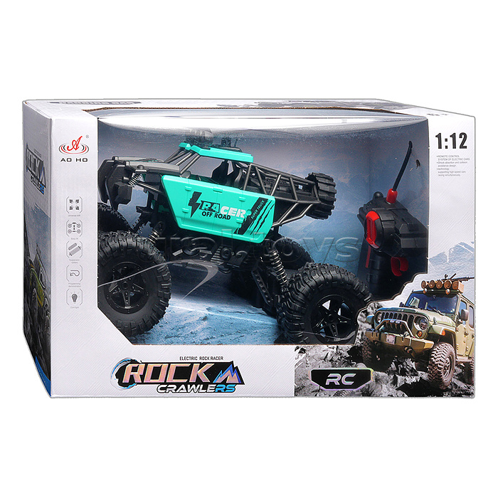 Машина "Разрушитель местности" р/у, 27 MHz, в коробке