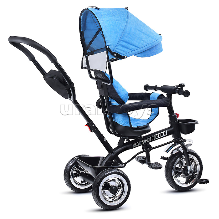 Велосипед 3-х колесный, синий
