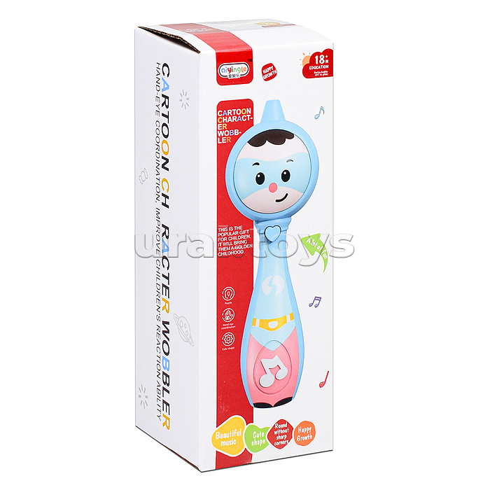 Погремушка "Счастливый малыш" в коробке