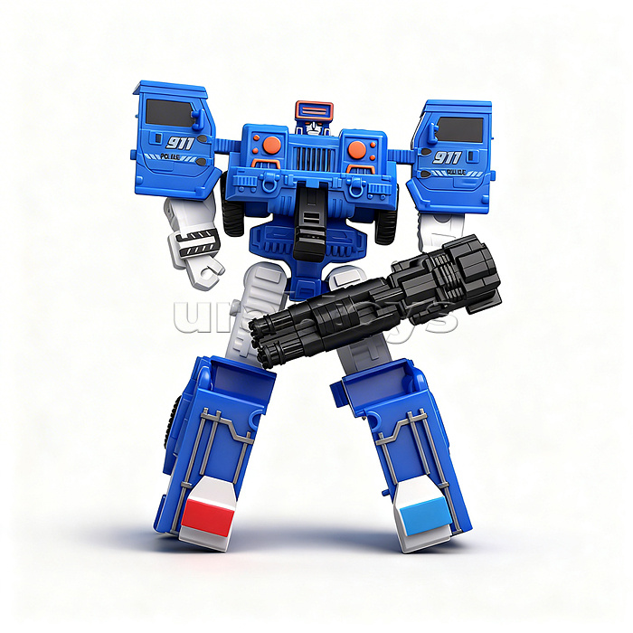 Робот трансформирующийся в автомобиль, в коробке