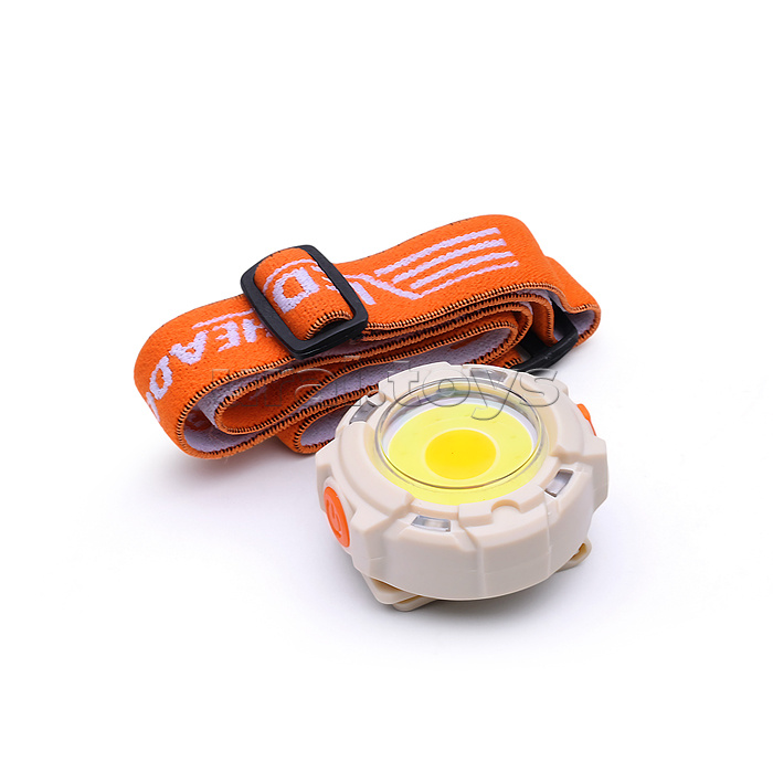 Фонарь налобный аккумуляторный, 800 мАч