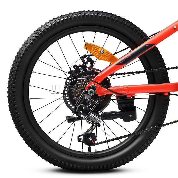 Велосипед 20" Rocket Crux 4.0 , цвет красный, размер 11"