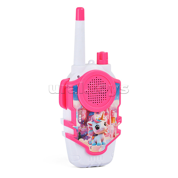 Рация игрушечная "Красивые единороги" в коробке