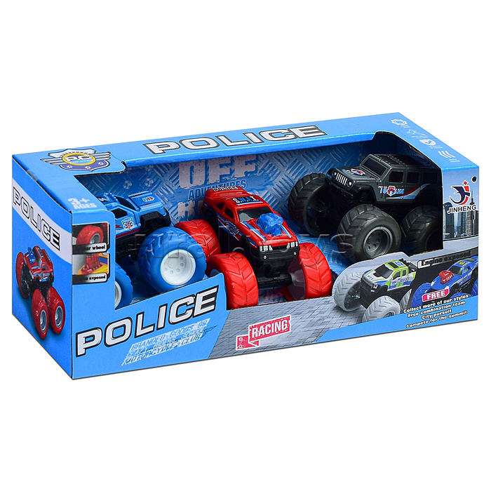 Машина "Внедорожник полицейский" в коробке