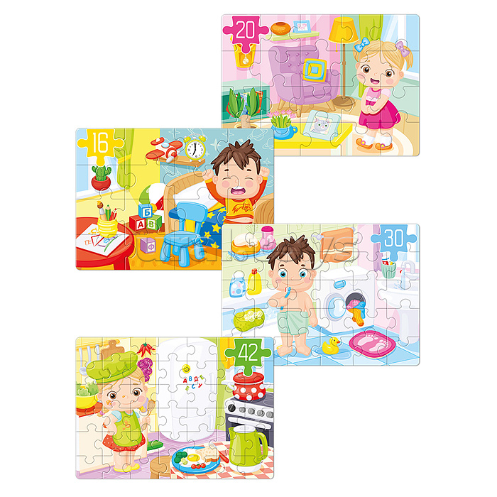 Пазл First Puzzle 4в1 "Мой дом"Baby Toys