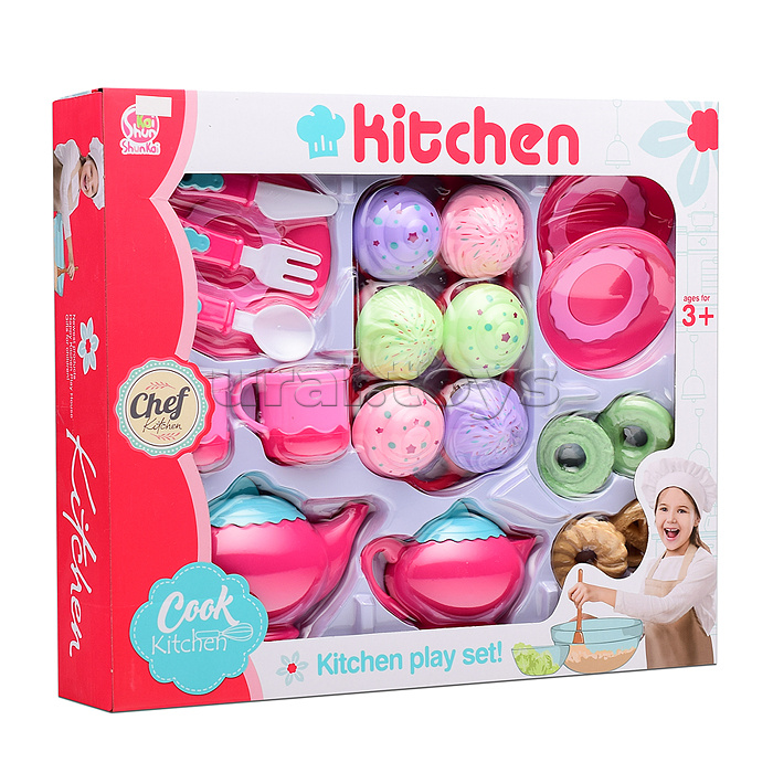 Набор посуды "Чайный сервиз "Праздник-1" в коробке