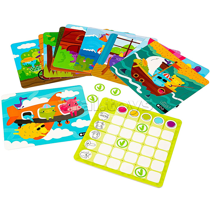 Настольная игра "Найди меня!" с наностикерами