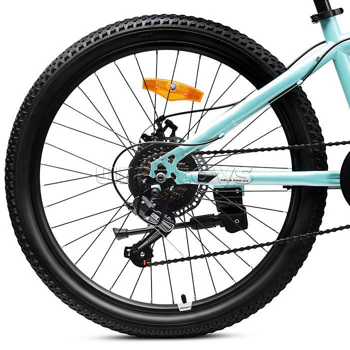 Велосипед 24" Rocket Vela Pro 24 , цвет мятный, размер 13"