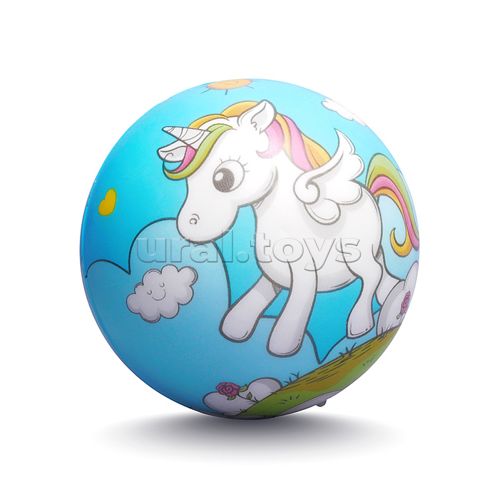Мяч детский "Единорожка" PU (7см) в коробке