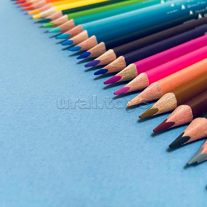 Карандаши цветные "Happycolor", 36 цв. 6 видов Карандаши цветные "Happycolor", 36 цв. 6 видов