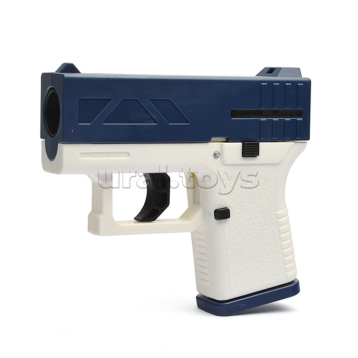 Пистолет "Агент" стреляет дисками, в коробке