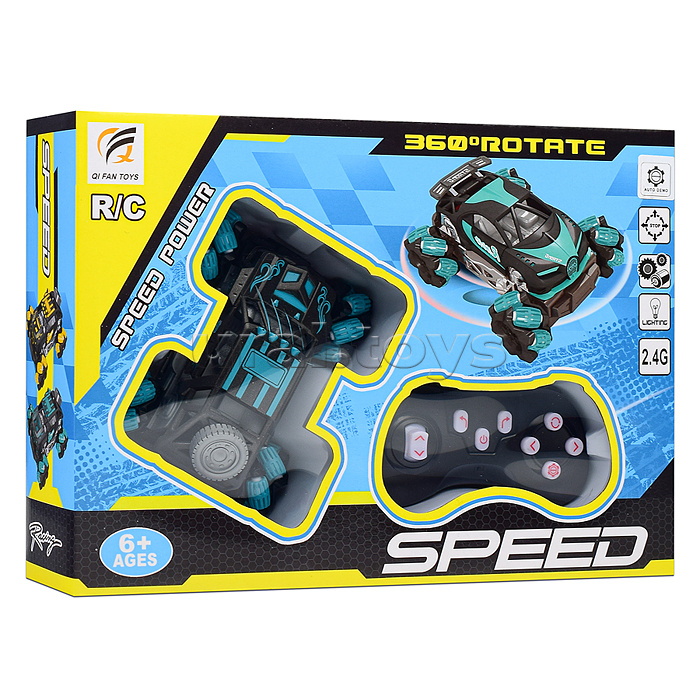 Машина "Stunt car" р/у, 27MHz, в коробке